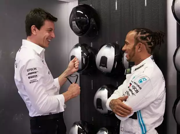 Toto Wolff, Lewis Hamilton Titel-Bild zur News: Toto Wolff, Lewis Hamilton