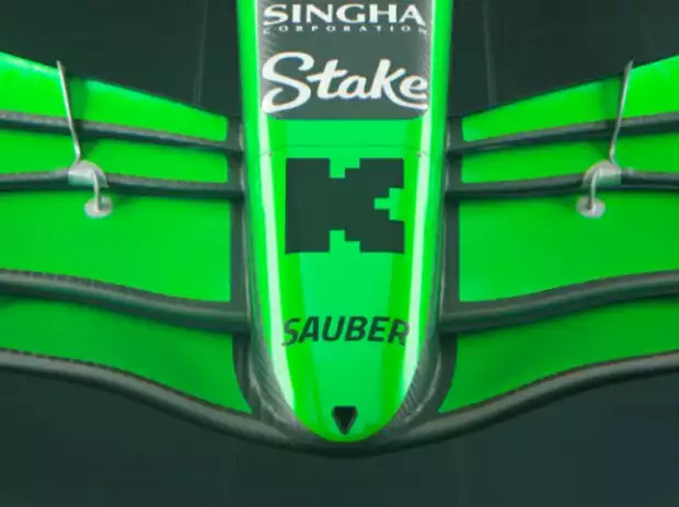 Nase des Sauber C44 Titel-Bild zur News: Nase des Sauber C44