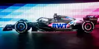 Der neue Formel-1-Rennwagen von Alpine für die Saison 2024, der A524