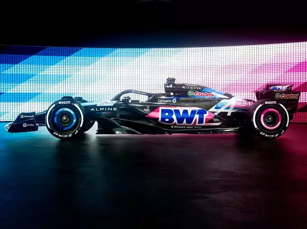 Der neue Formel-1-Rennwagen von Alpine für die Saison 2024, der A524 Titel-Bild zur News: Der neue Formel-1-Rennwagen von Alpine für die Saison 2024, der A524