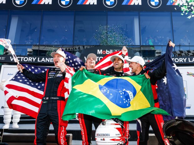 Josef Newgarden unterstützte das Penske-Trio