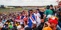 Formel-1-Fans in Silverstone