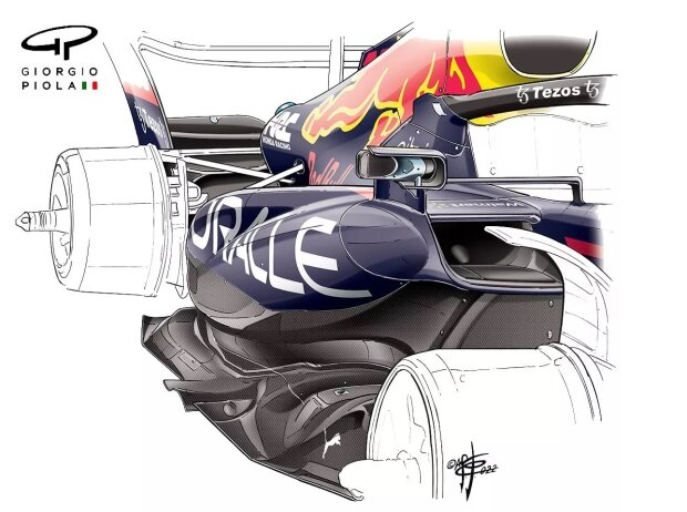 Seitenkasten Red Bull RB18 Seitenkasten Red Bull RB18