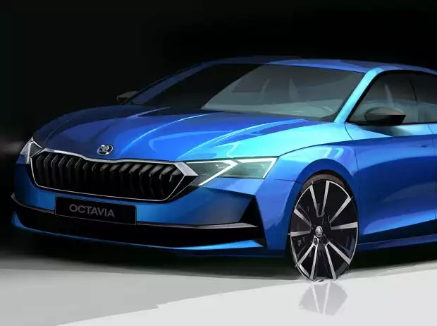 Facelift des Skoda-Octavia (Teaser) Titel-Bild zur News: Facelift des Skoda-Octavia (Teaser)