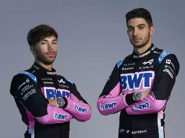 Pierre Gasly und Esteban Ocon (Alpine) Titel-Bild zur News: Pierre Gasly und Esteban Ocon (Alpine)
