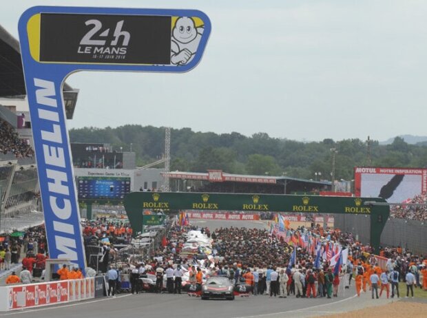 Titel-Bild zur News: 24h Le Mans, Startaufstellung