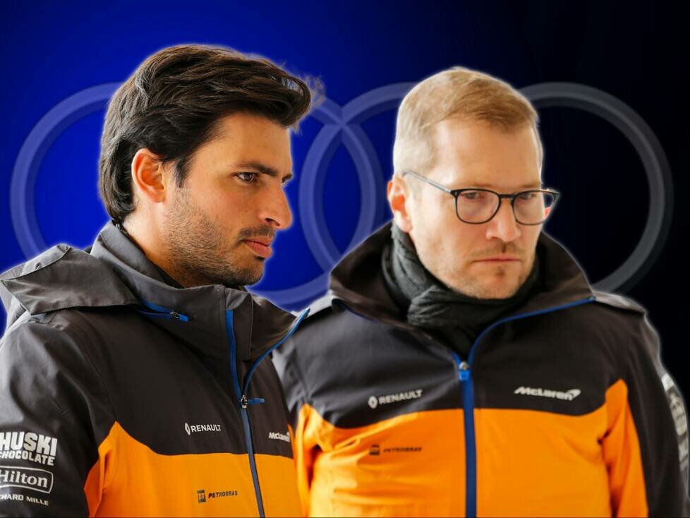 Carlos Sainz und Andreas Seidl
