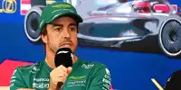 Fernando Alonso (Aston Martin) vor dem Formel-1-Rennen in Spielberg 2023