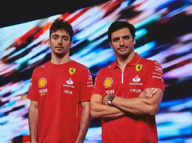 Charles Leclerc, Carlos Sainz Titel-Bild zur News: Charles Leclerc, Carlos Sainz