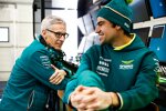 Teamchef Mike Krack mit Lance Stroll (Aston Martin) 