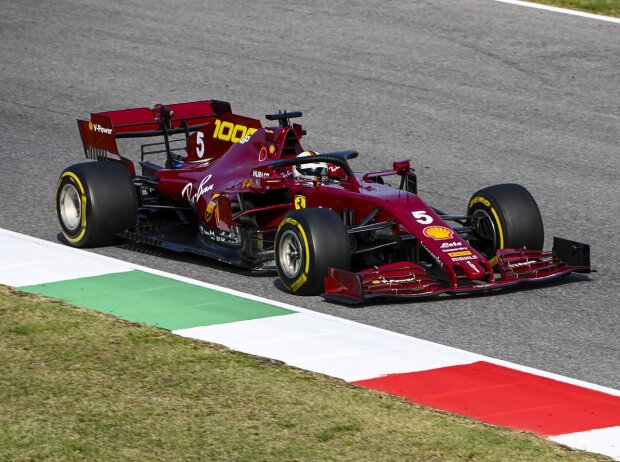 Sebastian Vettel, Ferrari SF1000, 2020