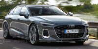 Audi A7 Avant (2025) als Rendering von Motor1.com