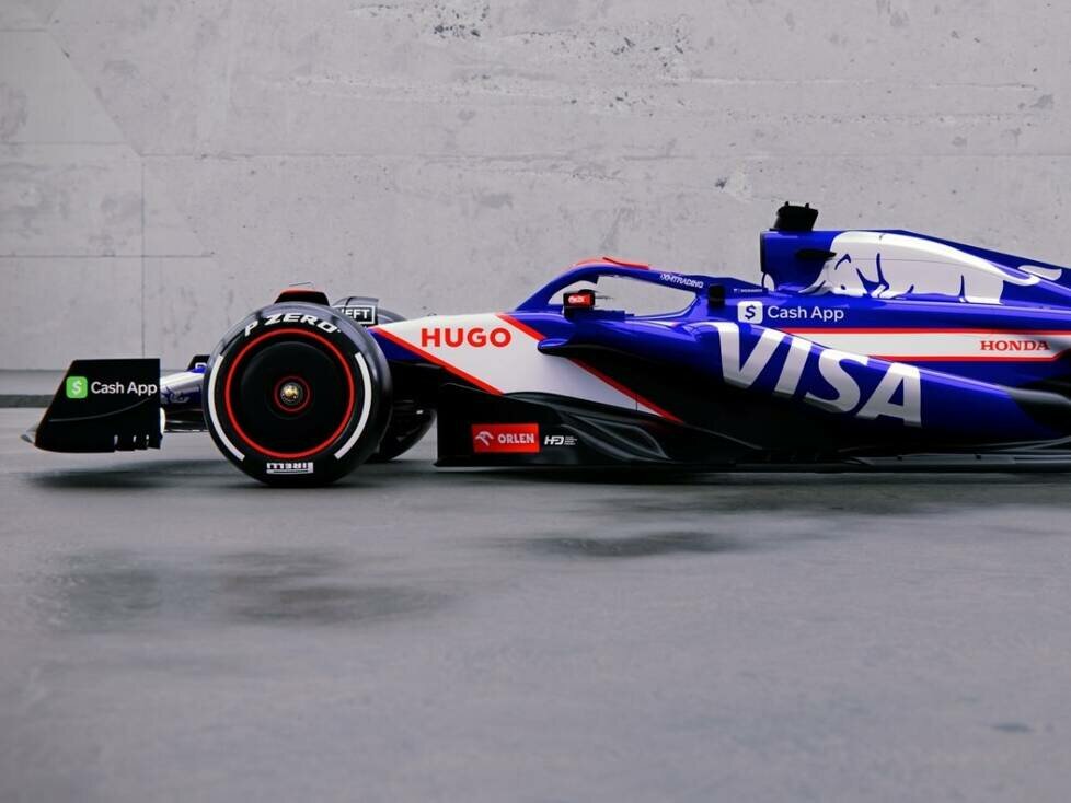 Der neue Racing Bulls VCARB 01 für die Formel-1-Saison 2024