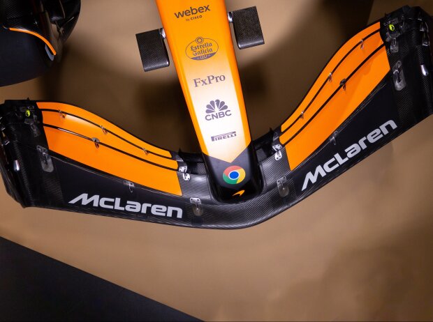 Titel-Bild zur News: McLaren MCL38: Frontflügel