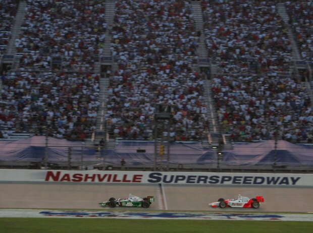 IndyCar-Action auf dem Nashville Superspeedway IndyCar-Action auf dem Nashville Superspeedway