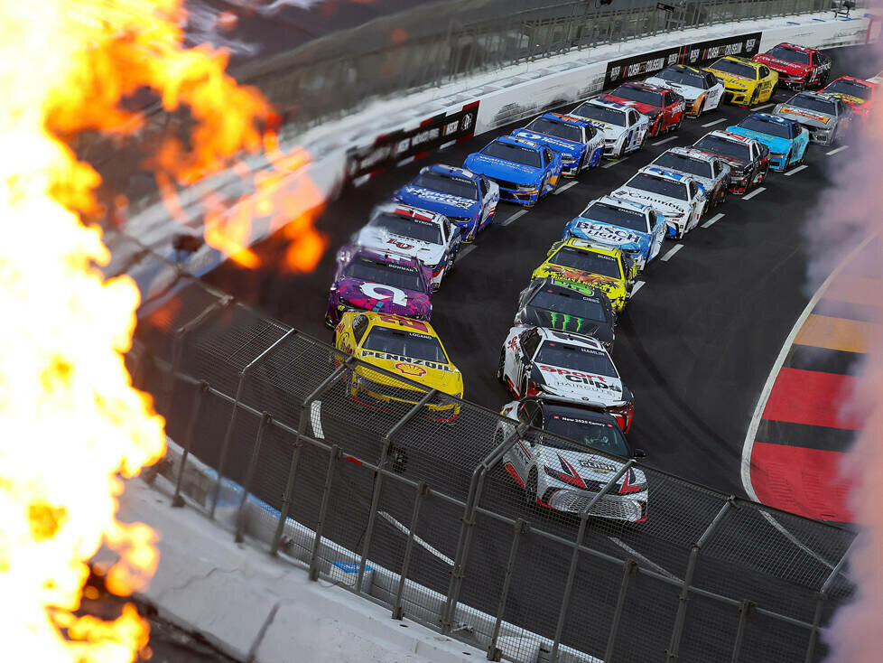 Auftakt ins NASCAR-Jahr 2024 im Los Angeles Memorial Coliseum