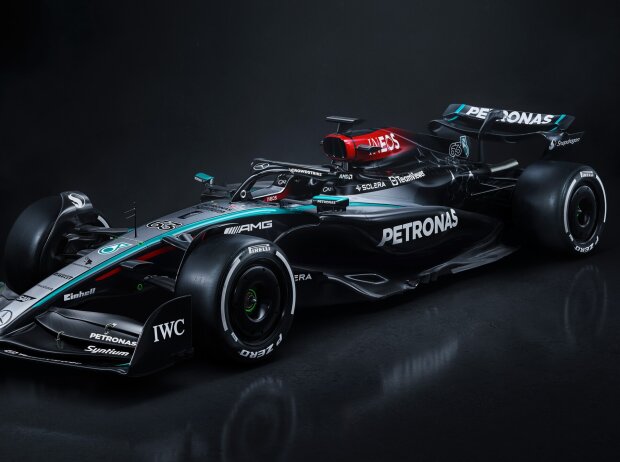 Mercedes W15 von George Russell für die Formel-1-Saison 2024