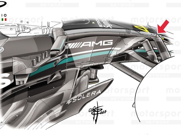 Vorderradaufhängung Mercedes W14 Vorderradaufhängung Mercedes W14