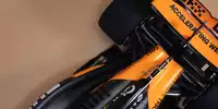 Der McLaren MCL38 bei der Präsentation vor der Formel-1-Saison 2024