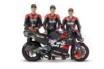 Lorenzo Savadori, Aleix Espargaro und Maverick Vinales 