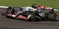 Nico Hülkenberg beim Shakedown mit dem neuen Haas VF-24 2024 in Silverstone