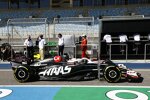 Lewis Hamilton (Mercedes) und Kevin Magnussen (Haas) 