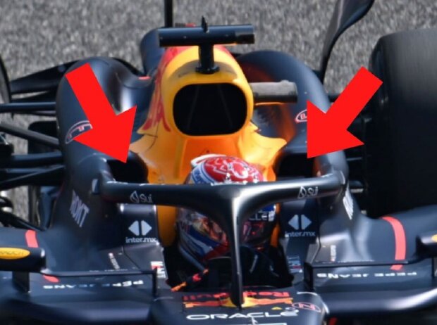 Neue Lufteinlässe am Red Bull RB20 in der Formel-1-Saison 2024