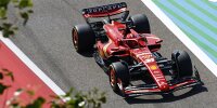 Charles Leclerc (Ferrari SF-24) bei den Formel-1-Testfahrten in Bahrain 2024