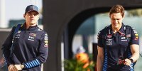 Formel-1-Fahrer Max Verstappen mit seinem neuen Trainer Rupert Manwaring