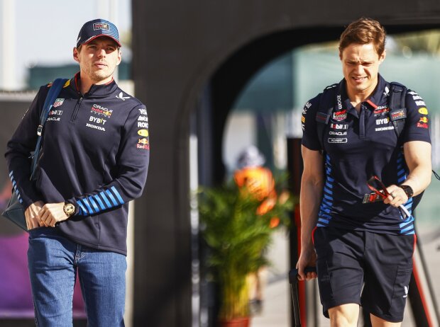 Titel-Bild zur News: Formel-1-Fahrer Max Verstappen mit seinem neuen Trainer Rupert Manwaring