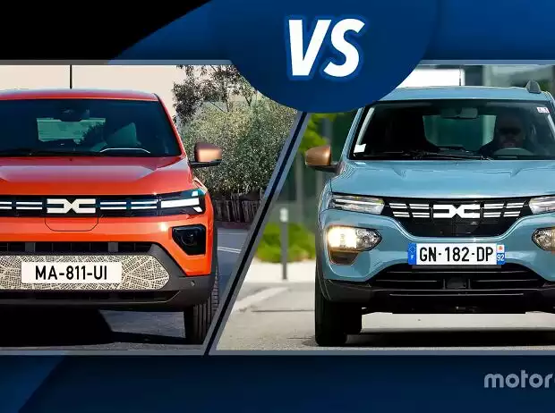 Neuer und alter Dacia Spring im Vergleich Titel-Bild zur News: Neuer und alter Dacia Spring im Vergleich