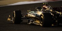 Lewis Hamilton (Mercedes W15) bei den Formel-1-Testfahrten in Bahrain 2024