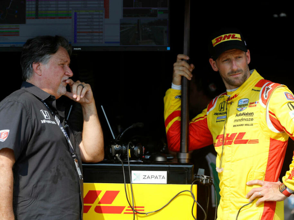 Michael Andretti, Romain Grosjean