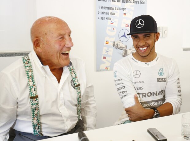 Stirling Moss und Lewis Hamilton