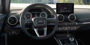 Audi Q2 (2024) bekommt Update mit neuem Touchscreen-Infotainment