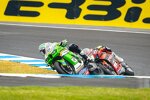 Alex Lowes vor Alvaro Bautista