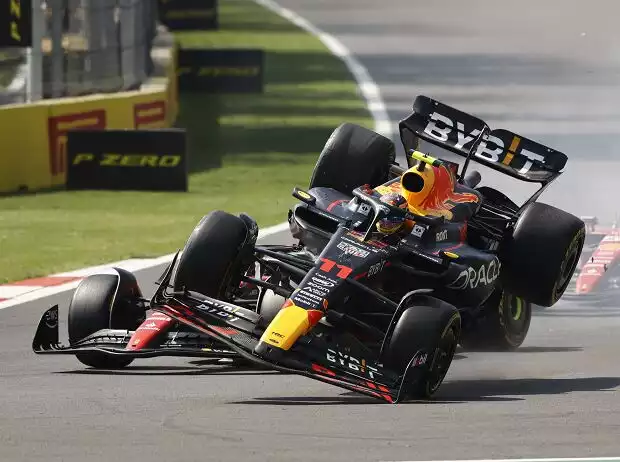 Charles Leclerc, Sergio Perez Titel-Bild zur News: Charles Leclerc, Sergio Perez