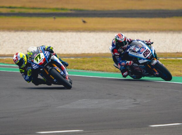 Dominique Aegerter, Jonathan Rea Dominique Aegerter, Jonathan Rea