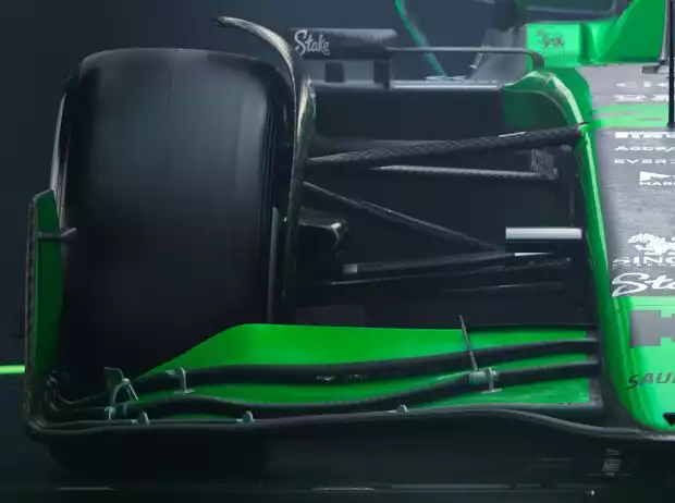 Titel-Bild zur News: Aufhängung des Sauber C44