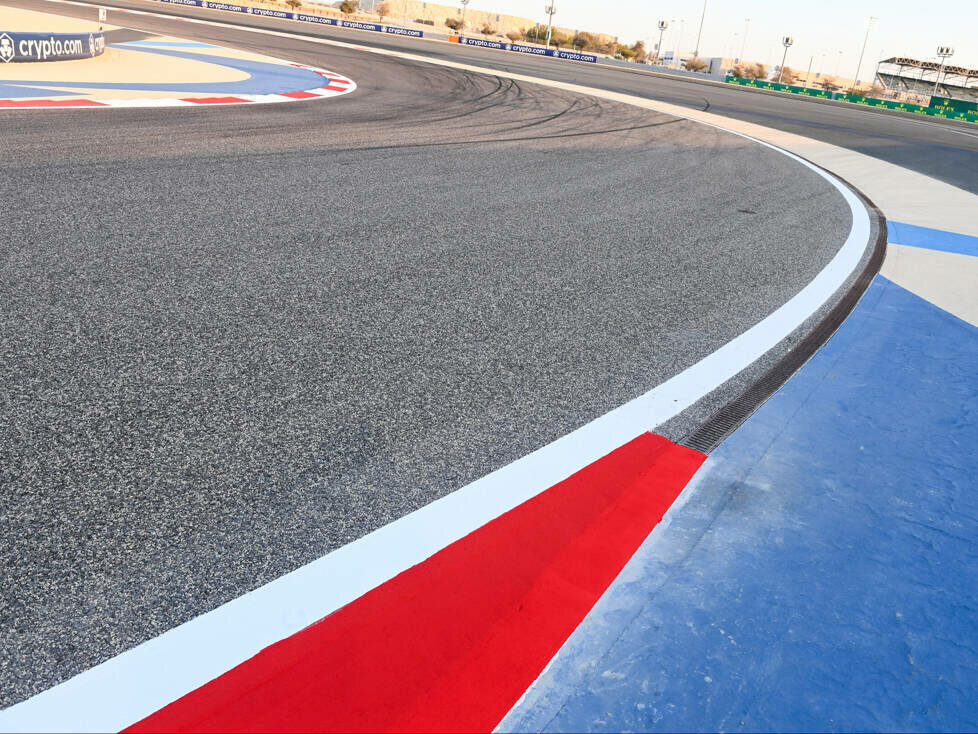Drainage auf der Formel-1-Strecke in Bahrain