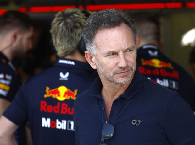 Christian Horner bei den Formel-1-Testfahrten 2024 in Bahrain