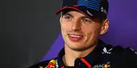 Formel-1-Fahrer Max Verstappen in der Pressekonferenz vor dem Saisonauftakt 2024 in Bahrain