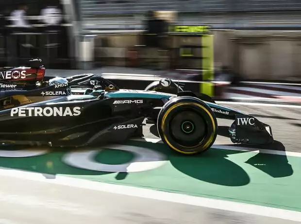 George Russell im Mercedes W15 beim Formel-1-Saisonauftakt 2024 in Bahrain Titel-Bild zur News: George Russell im Mercedes W15 beim Formel-1-Saisonauftakt 2024 in Bahrain