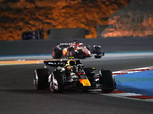 Sergio Perez, Charles Leclerc Titel-Bild zur News: Sergio Perez, Charles Leclerc