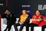 Toto Wolff (Mercedes), Zak Brown (McLaren), Frederic Vasseur (Ferrari)