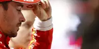 Ferrari-Fahrer Charles Leclerc nach dem Formel-1-Qualifying in Bahrain 2024