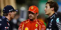 Max Verstappen, Charles Leclerc, George Russell