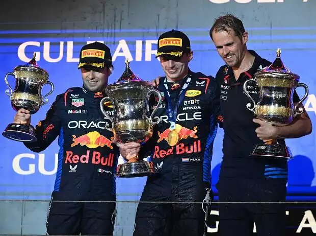 Sergio Perez, Max Verstappen Titel-Bild zur News: Sergio Perez, Max Verstappen