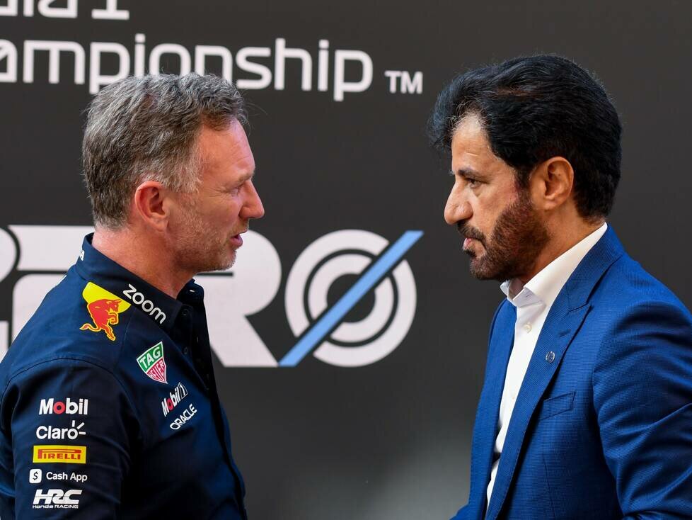 Christian Horner und Mohammed bin Sulayem