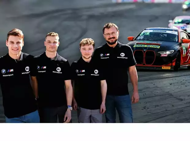 Die Piloten von ME Motorsport: Thomas Rackl, Andreas Jochimsen, Philip Wiskirchen und Markus Eichele Titel-Bild zur News: Die Piloten von ME Motorsport: Thomas Rackl, Andreas Jochimsen, Philip Wiskirchen und Markus Eichele
